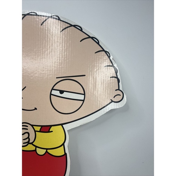 Family Guy Stewie Griffin 2005 Life-Size 24.5" Cardboard Standee Cutout Rare HTF - Picture 9 of 16